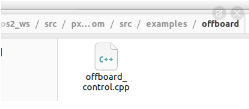 C++ code for Offboard ascent of 5 meters -- use as base for custom control logic